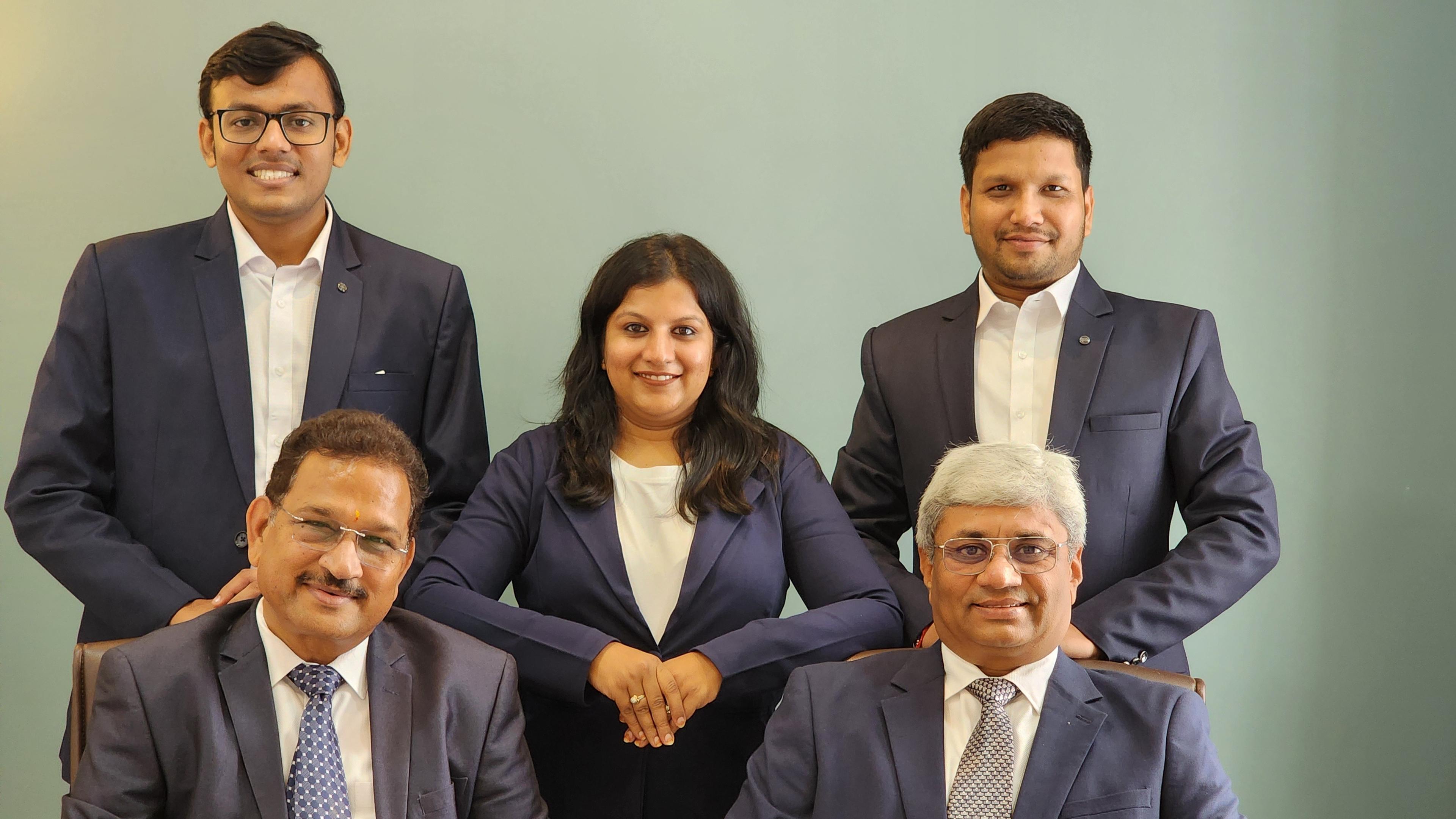 The PATEL & GUPTA team at work